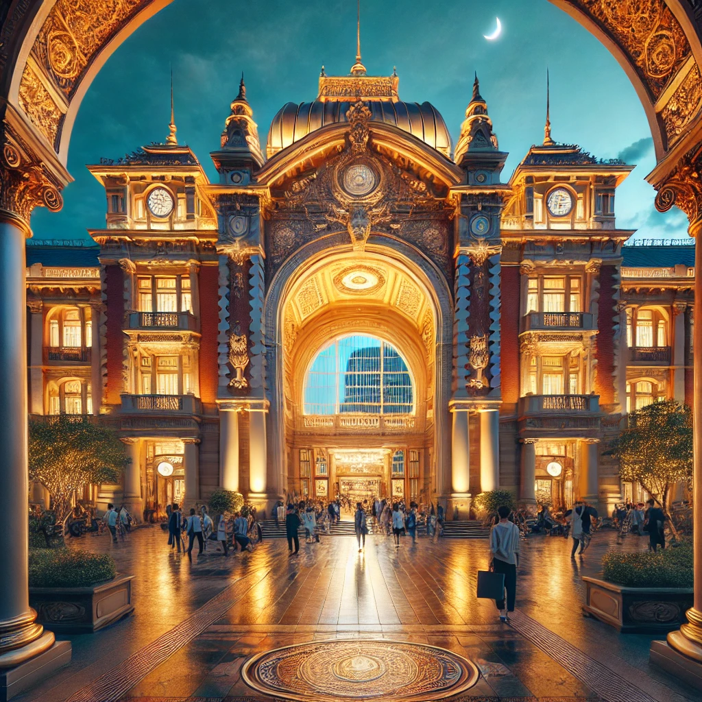 アヤソフィアやブルーモスクをテーマにした画像で、トルコの歴史的な建築物の魅力を表現。